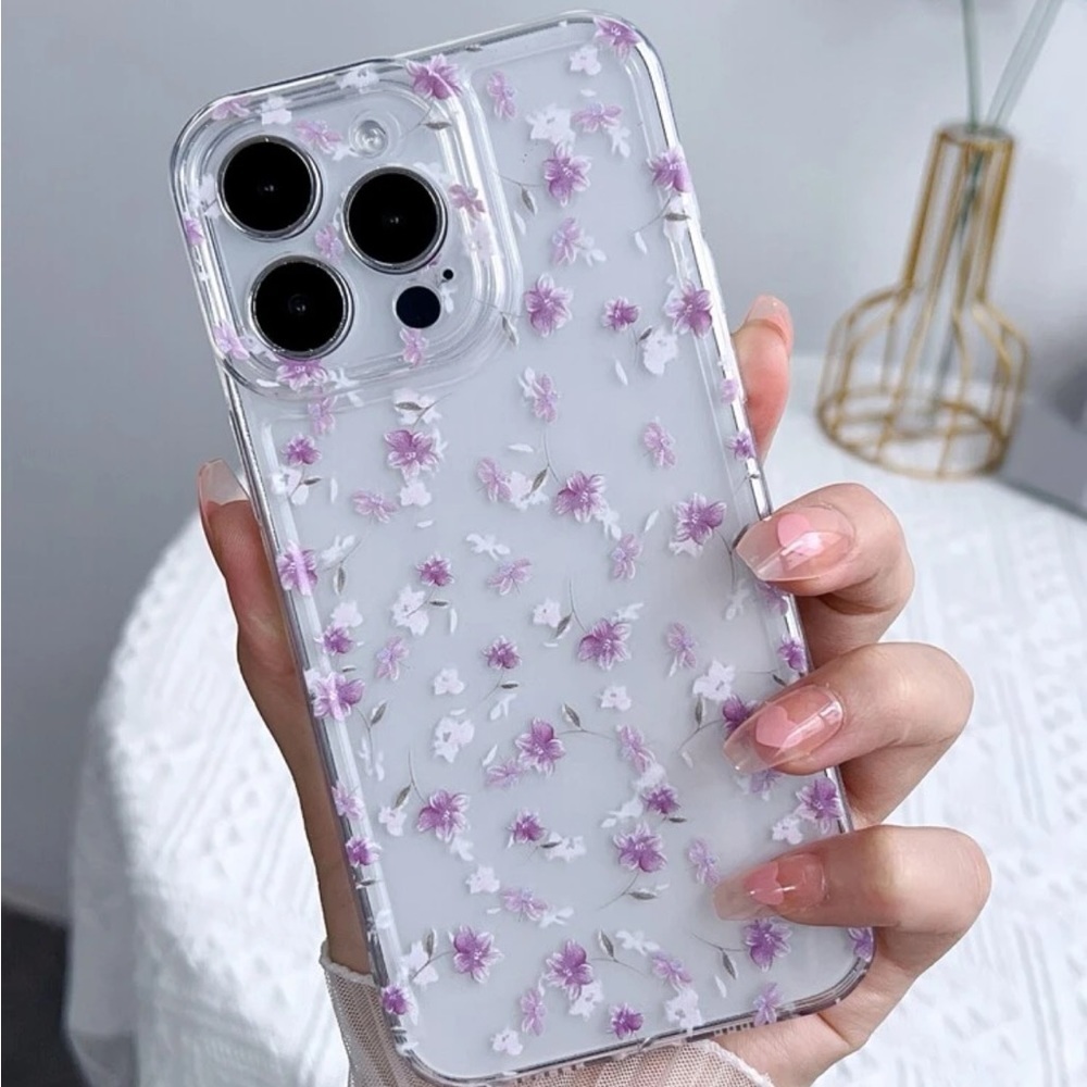 ⚠️Clearance iPhone 14/Pro/Pro Max Flower Pattern Phone Case - Picture 3 of 4